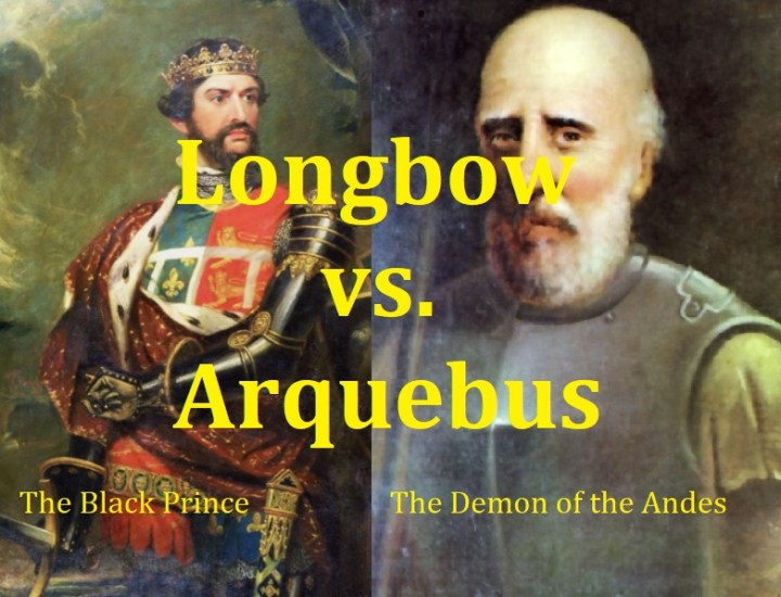 longbow vs harquebus
